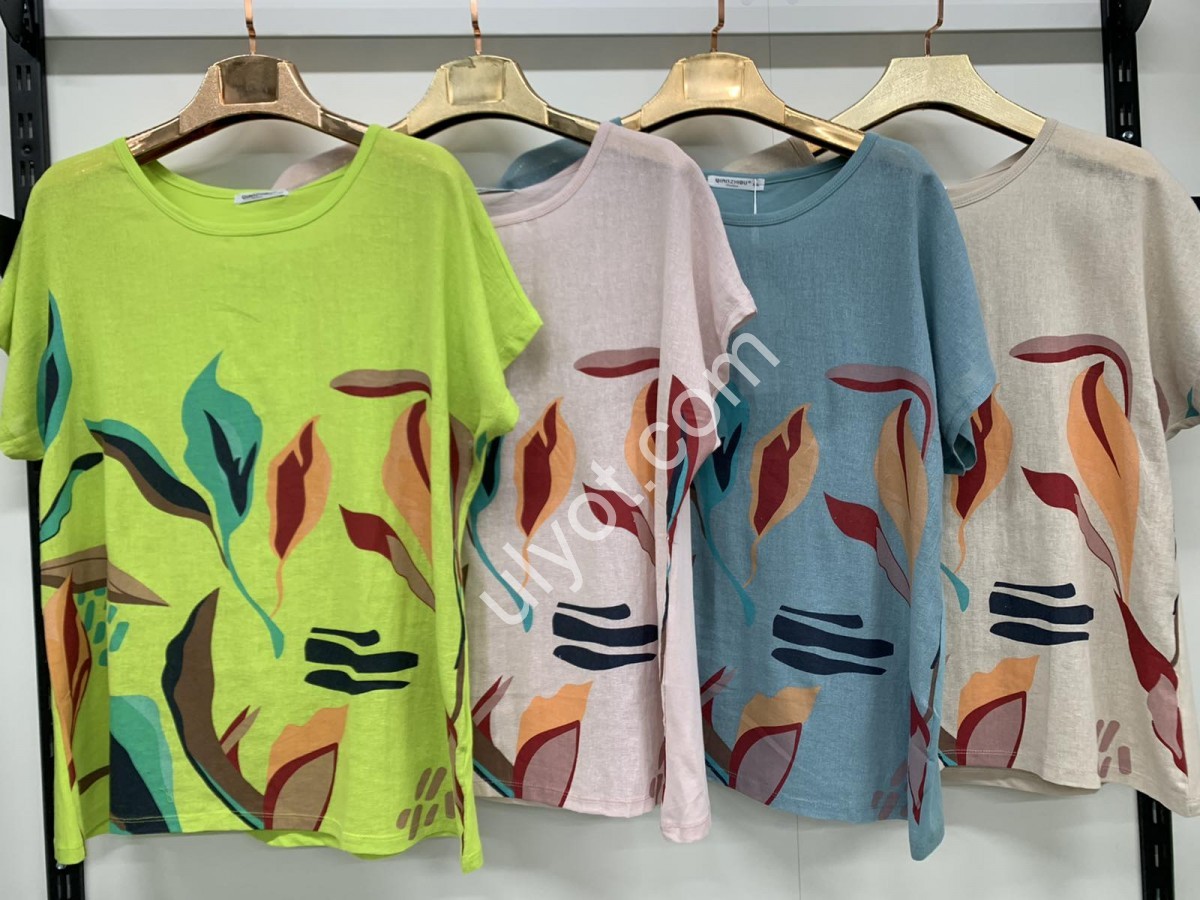 ФУТБОЛКА (3XL-6XL) ПУДРА 9594