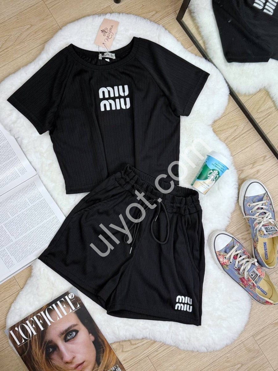 КОСТЮМ MIU40(42-48) ЧЕРНЫЙ 4214