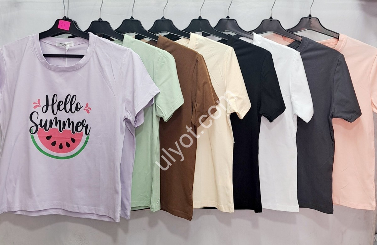 ФУТБОЛКА ONE SIZE (44/48) МІКС 5171