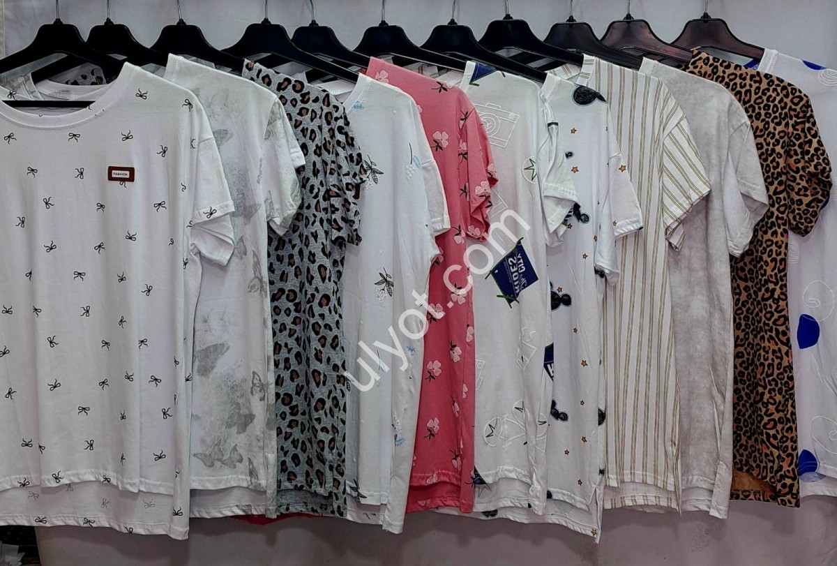 ФУТБОЛКА-4 ONE SIZE (48/54) МИКС 