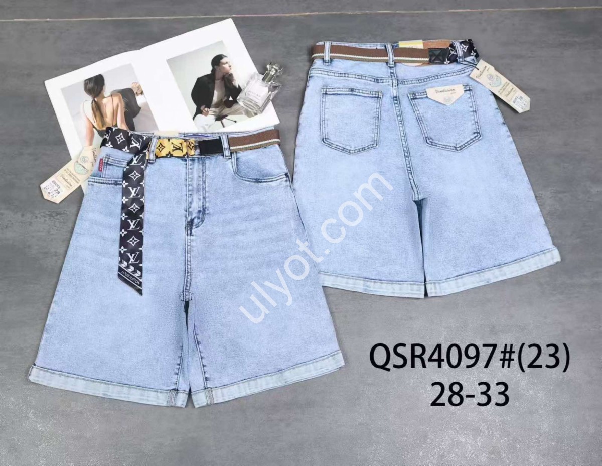 ШОРТЫ V&D (28-33) ГОЛУБОЙ QSR4097
