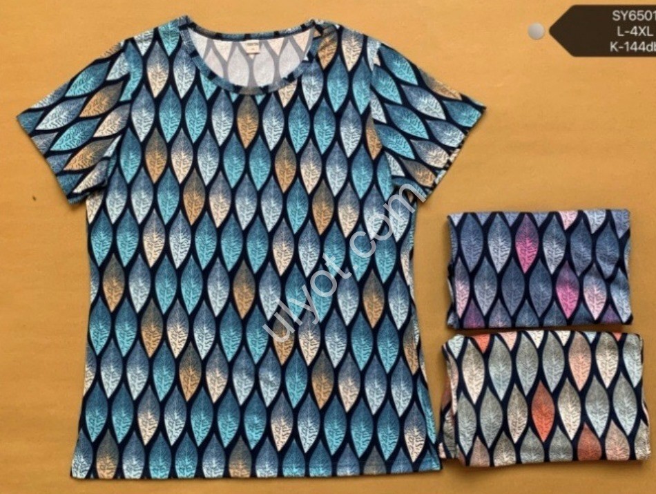 ФУТБОЛКА (M-4XL) МИКС 6501
