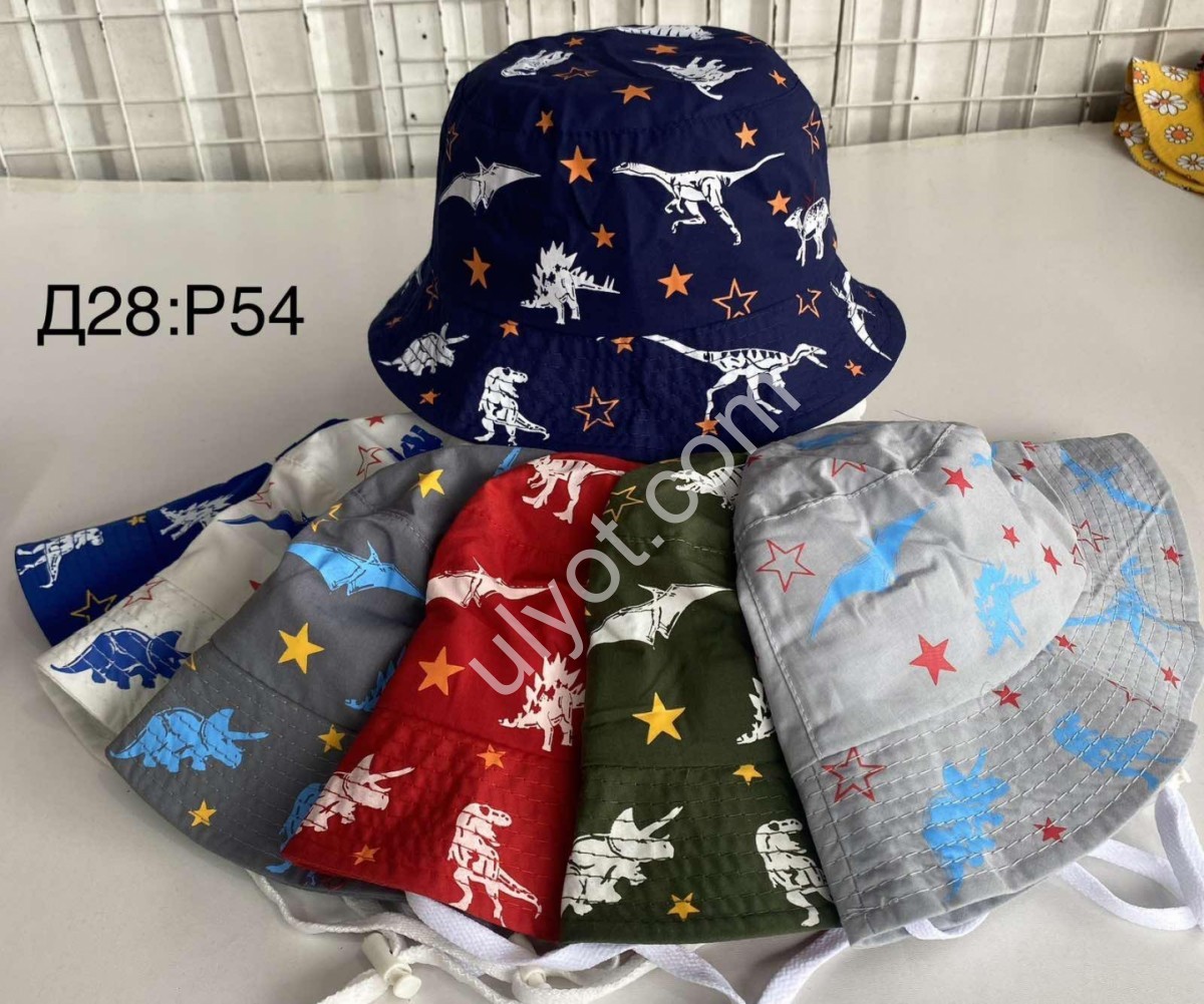 ПАНАМА ДИНОЗАВР (ONE SIZE 54) МІКС D28