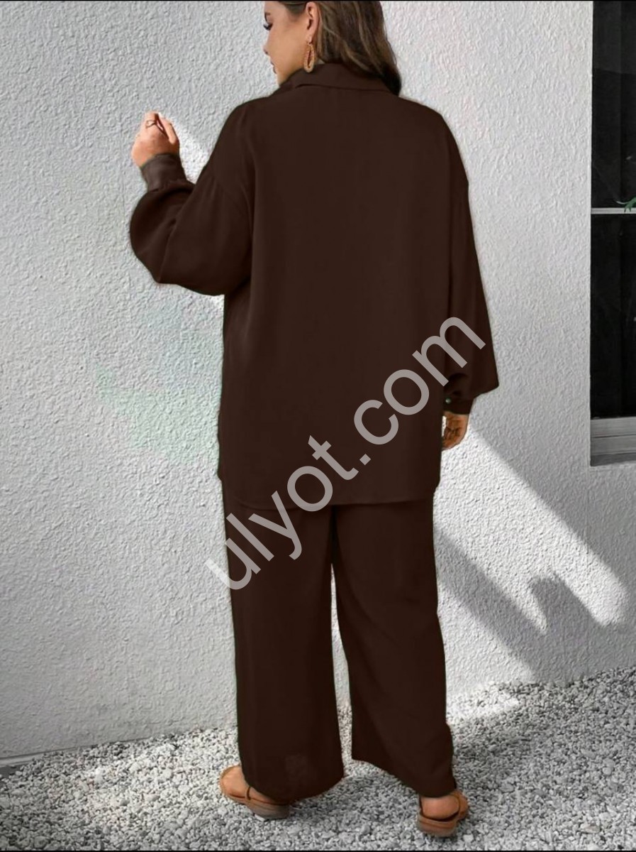 КОСТЮМ (50-62) КОРИЧНЕВЫЙ 205