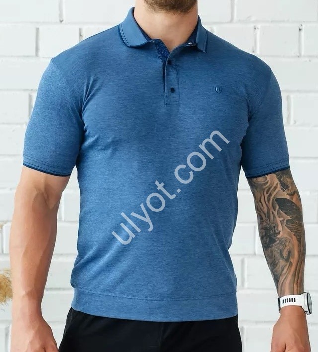 ФУТБОЛКА (M-2XL) СИНИЙ 8003