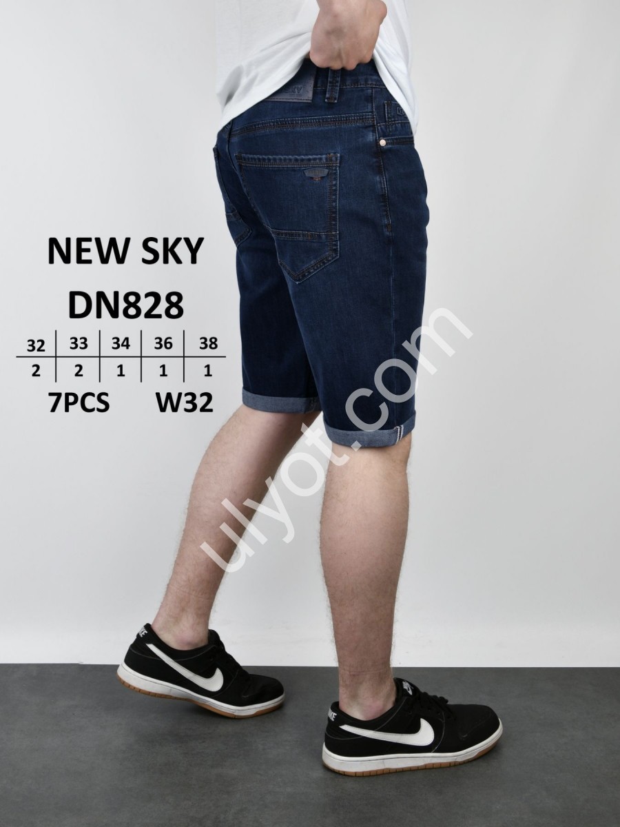 ШОРТИ NEW SKY (32-38) Т.СИНІЙ 828