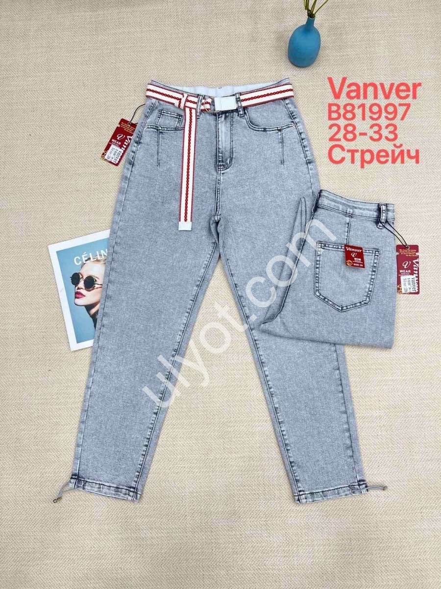 ДЖИНСИ VANVER (28-33) БЛАКИТНИЙ 81997