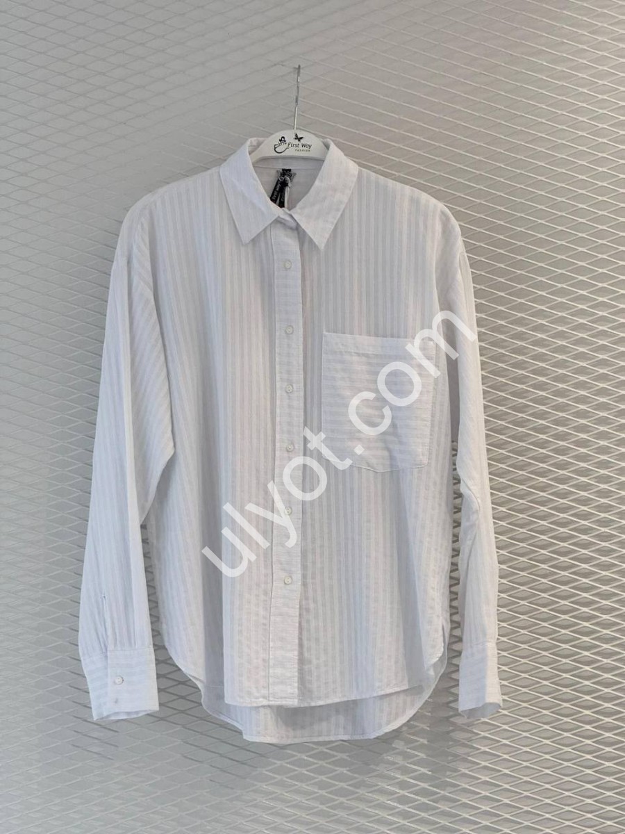 РУБАШКА-6 (S-L) БЕЛЫЙ 