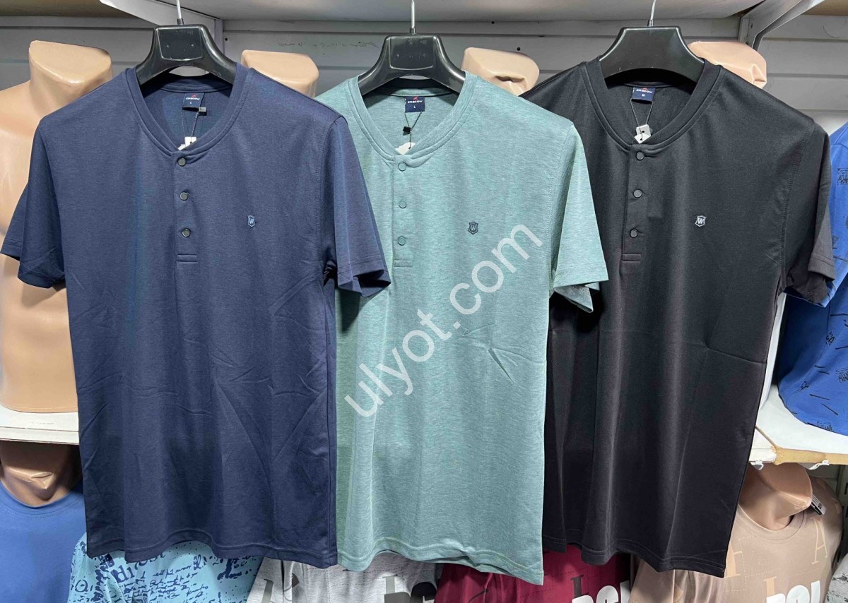 ФУТБОЛКА (M-2XL) ЧЕРНЫЙ 6771
