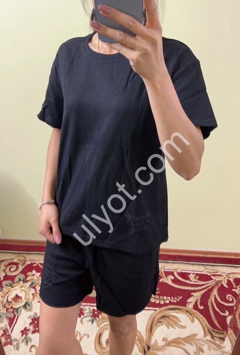 КОСТЮМ (M-XL) ЧОРНИЙ-9 20250