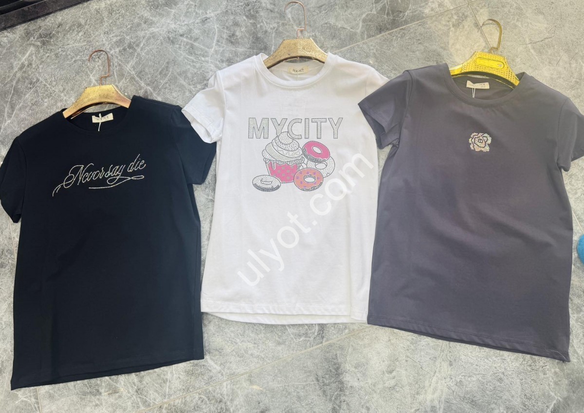 ФУТБОЛКА (ONE SIZE 44/48) Мікс-4