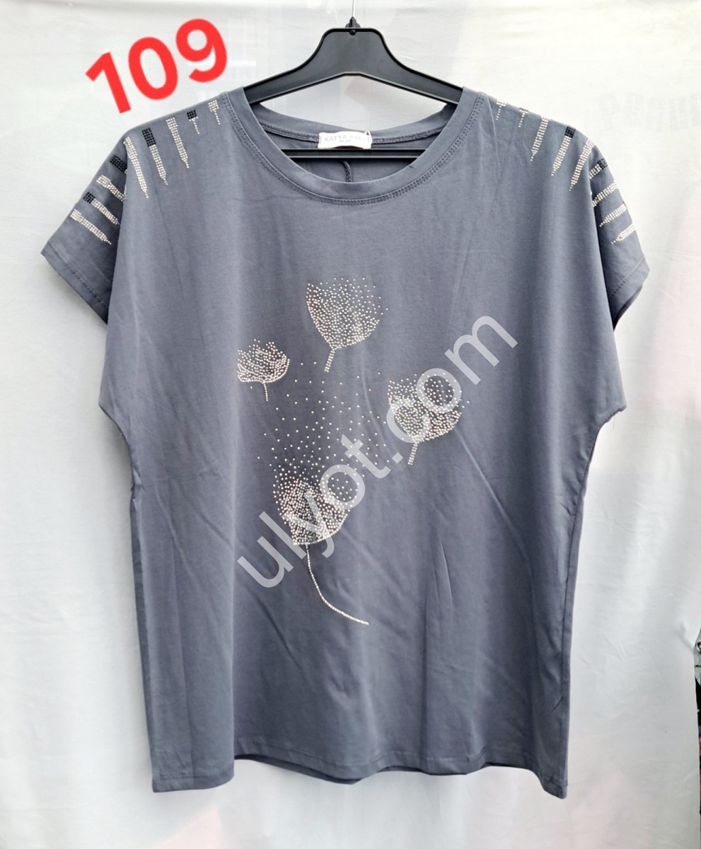 ФУТБОЛКА (ONE SIZE 48/54) МІКС 109