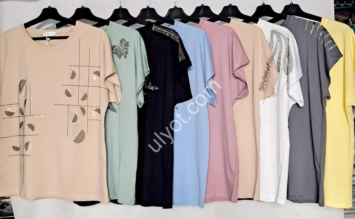 ФУТБОЛКА (ONE SIZE 48/54) МІКС 112