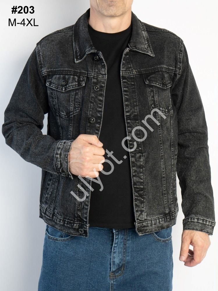 КУРТКА GAXGAX (M-4XL) Т.СІРИЙ 203