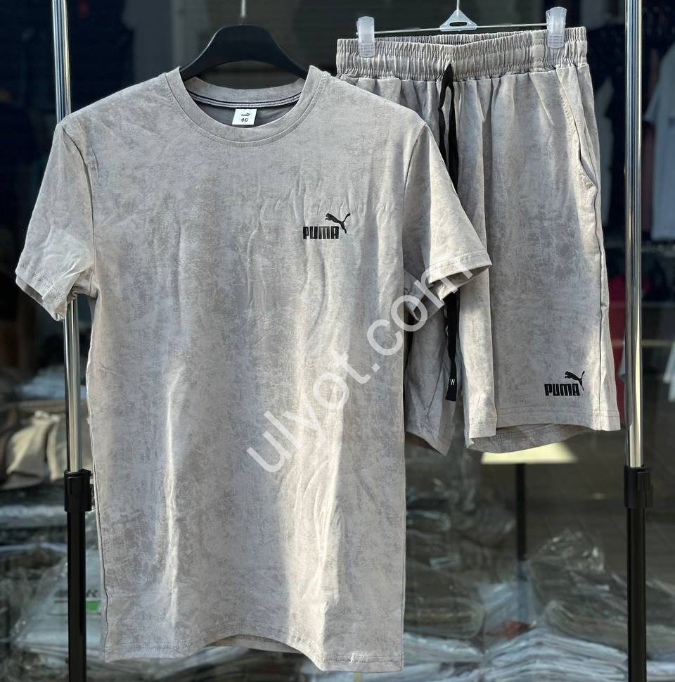 СПОРТ.КОСТЮМ P15 (46-54) СВ.СЕРЫЙ 