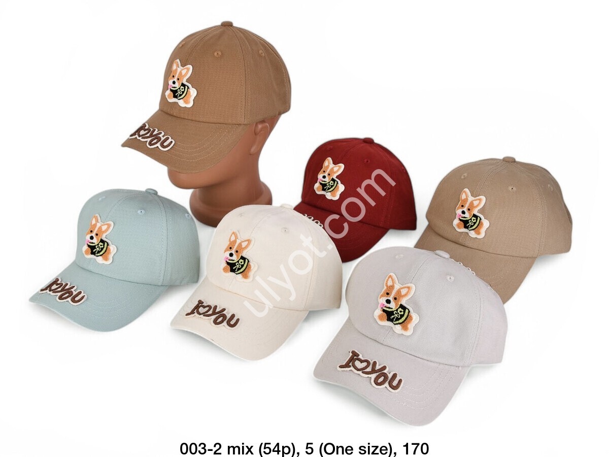 КЕПКА-10 (ONE SIZE 54) МІКС 003-2