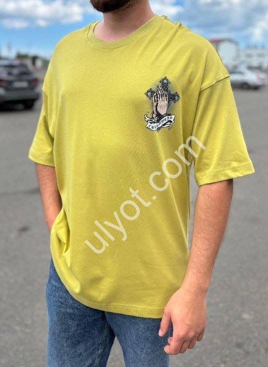 ФУТБОЛКА (M-XL) Жовтий 300303