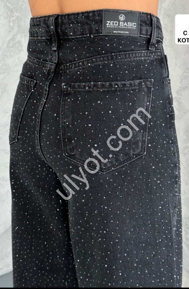 ДЖИНСИ ZEO BASIC (34-42) ГРАФІТ 4452
