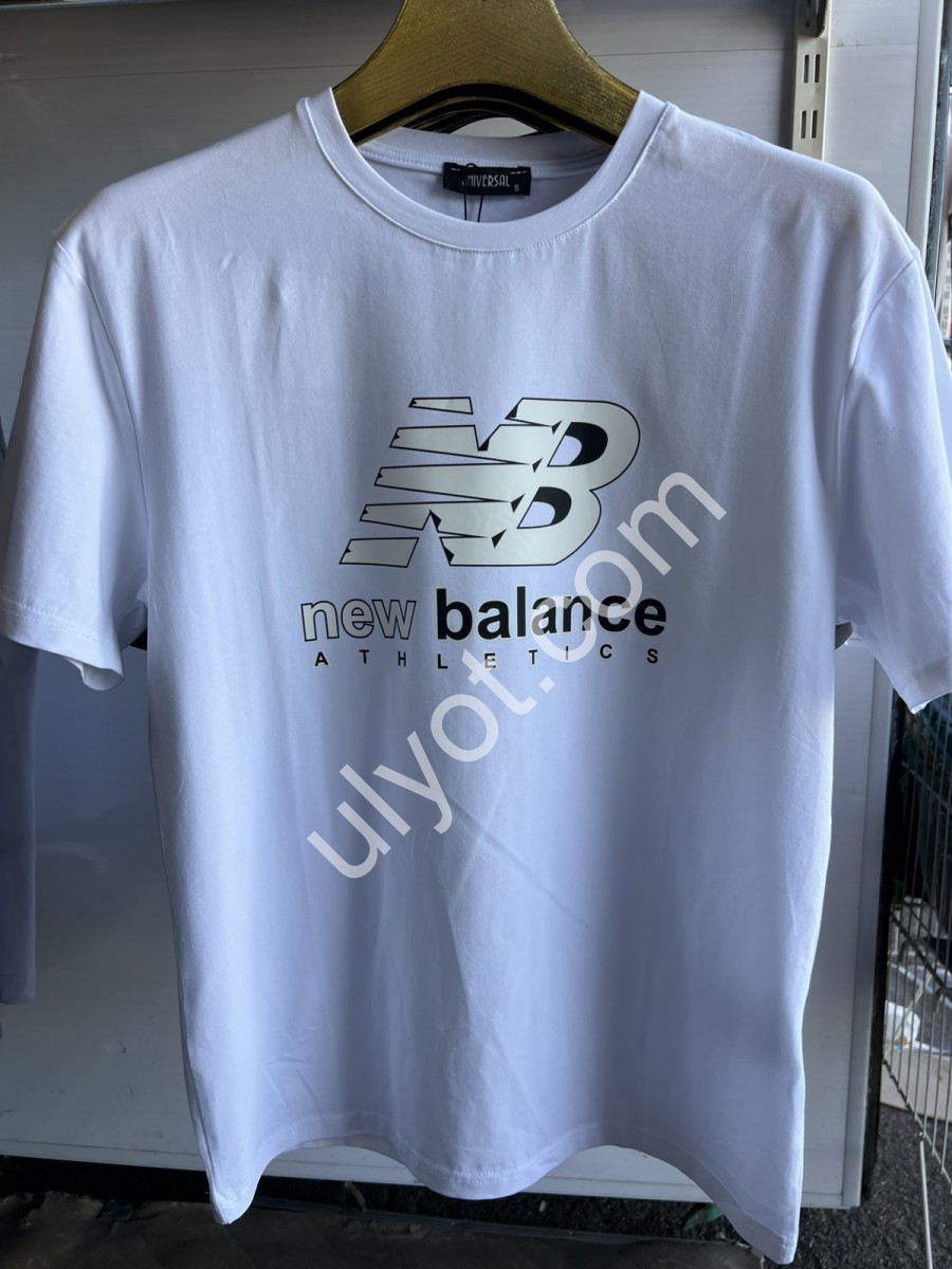 ФУТБОЛКА NB02 (S-2XL) БЕЛЫЙ 