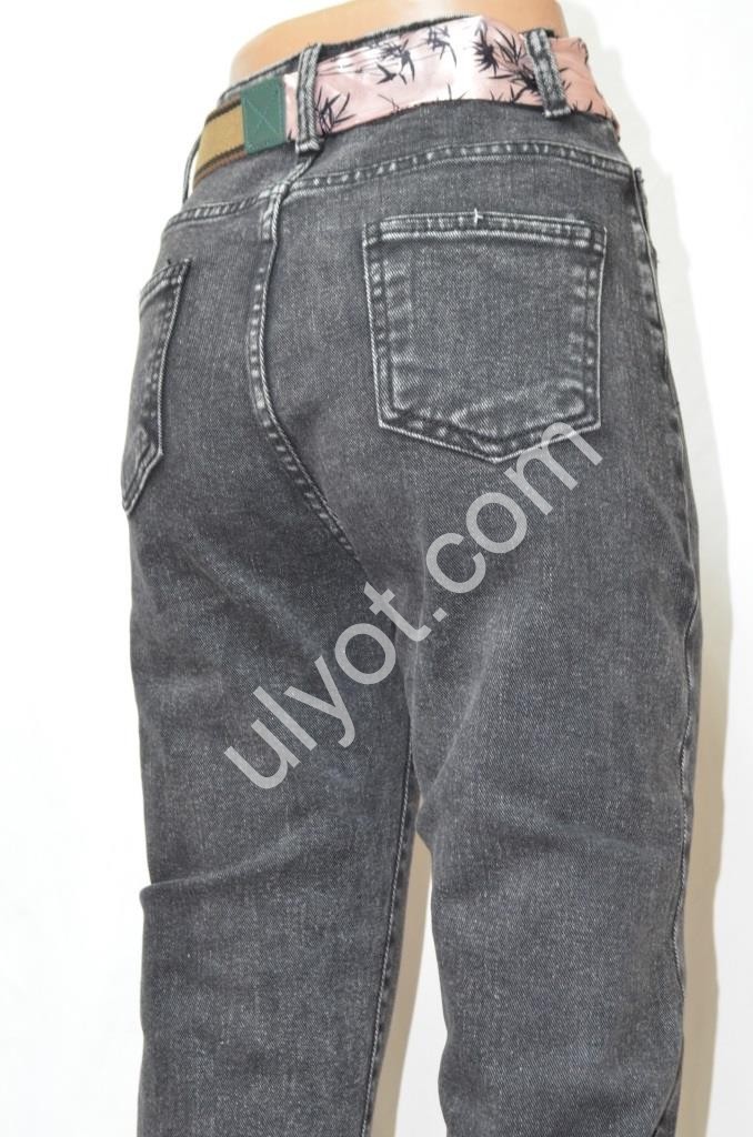 ДЖИНСЫ DENIM (25-30) ГРАФИТ 5705