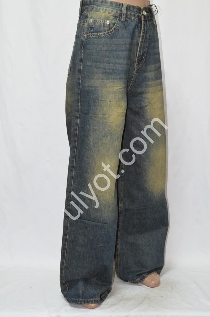 ДЖИНСИ X.JEANS (M-XL) БРУДНИЙ СИНІЙ H059-2