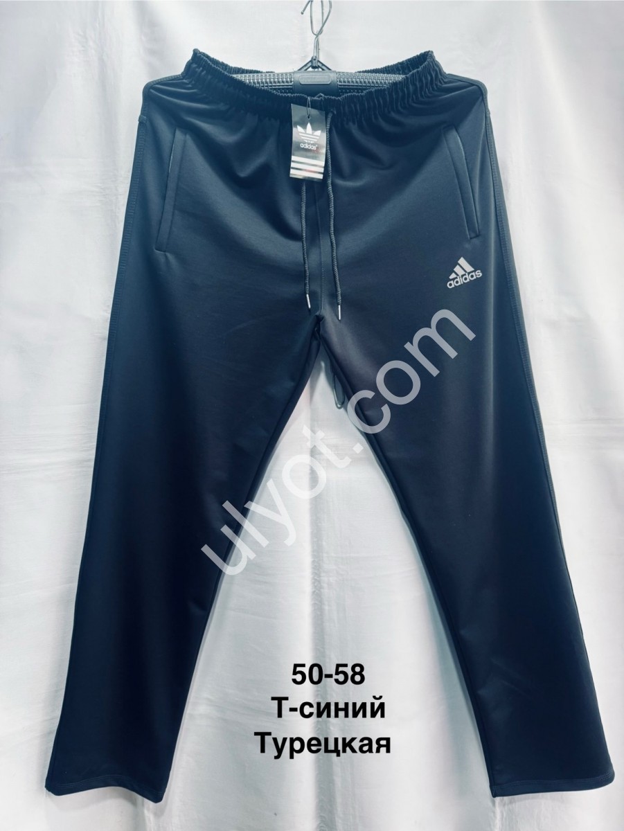 СПОРТ.ШТАНИ A01 (50-58) ПРЯМИЙ Т.СИНІЙ-09