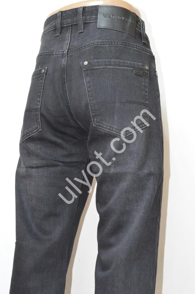 ДЖИНСИ ATWOLVES (32-38) ЧОРНИЙ 6933