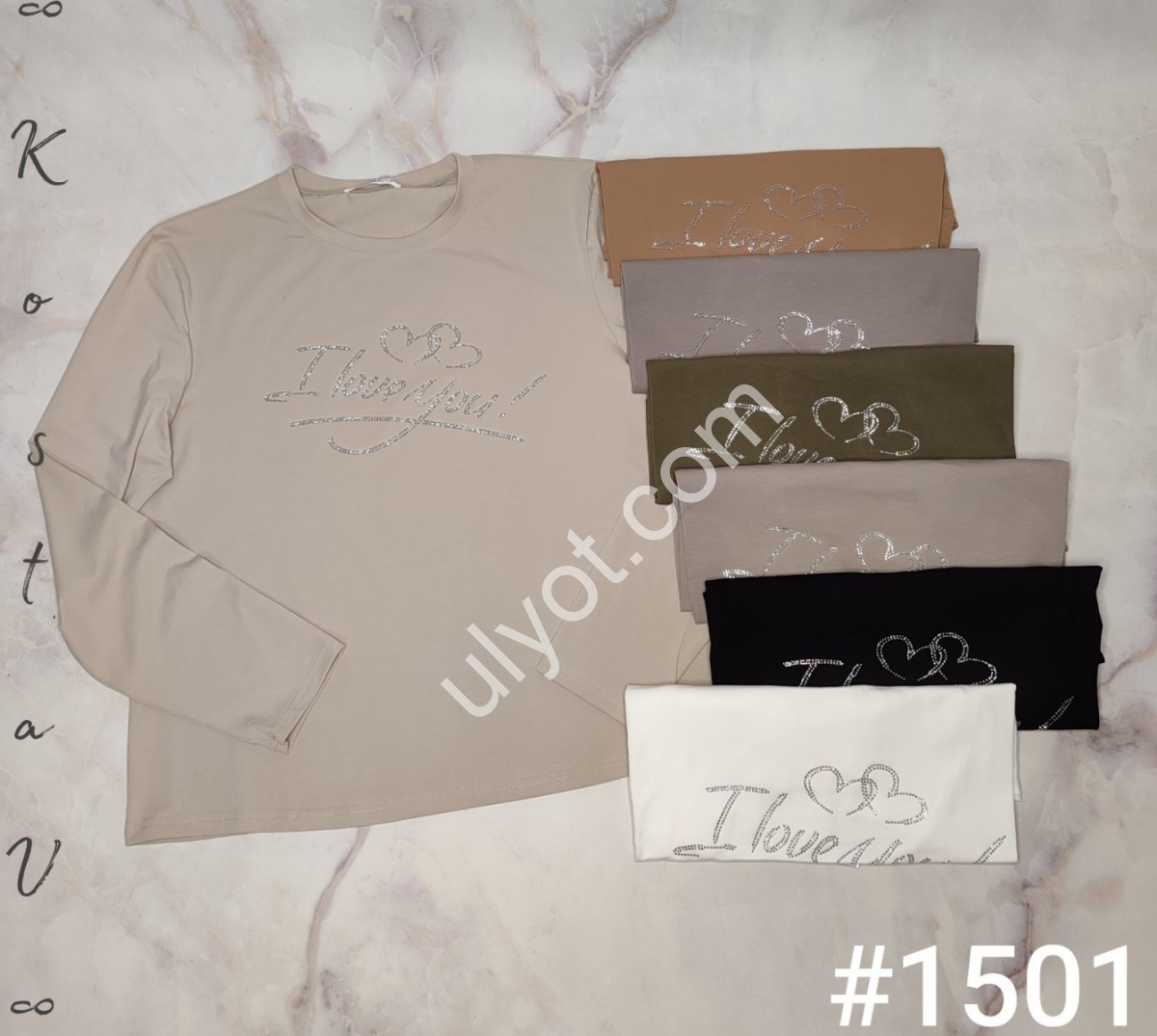 ЛОНГСЛІВ (ONE SIZE 50-54) МІКС 1501