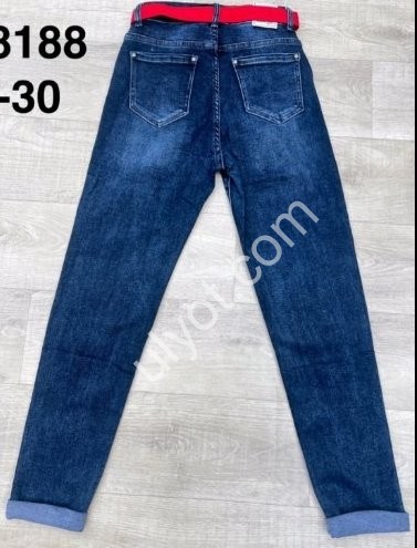 ДЖИНСЫ LZYX (25-30) СИНИЙ L88188