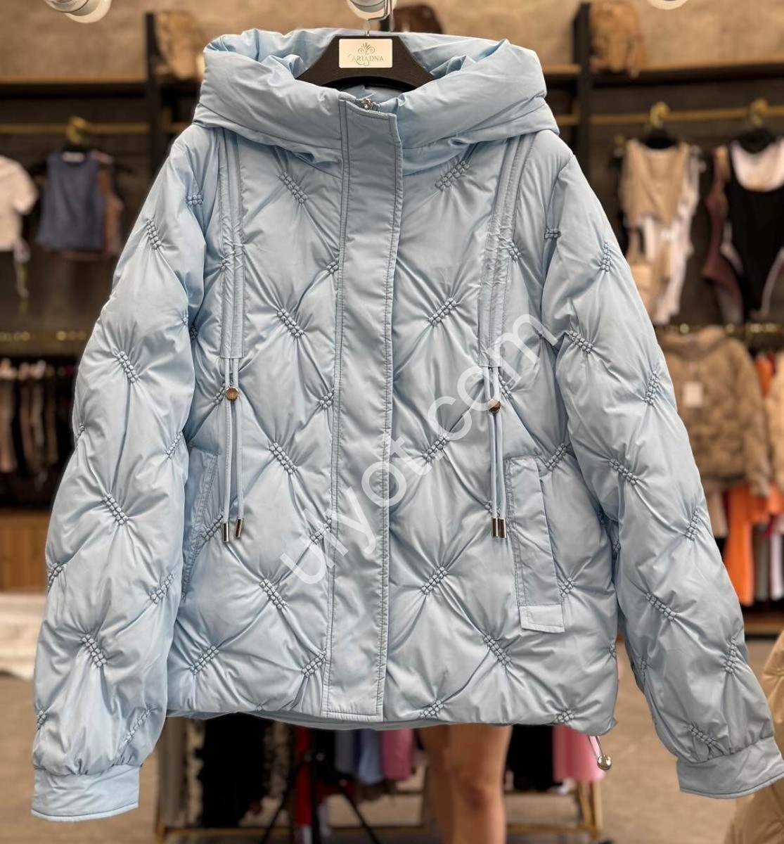 КУРТКА (M-2XL) БЛАКИТНИЙ 785