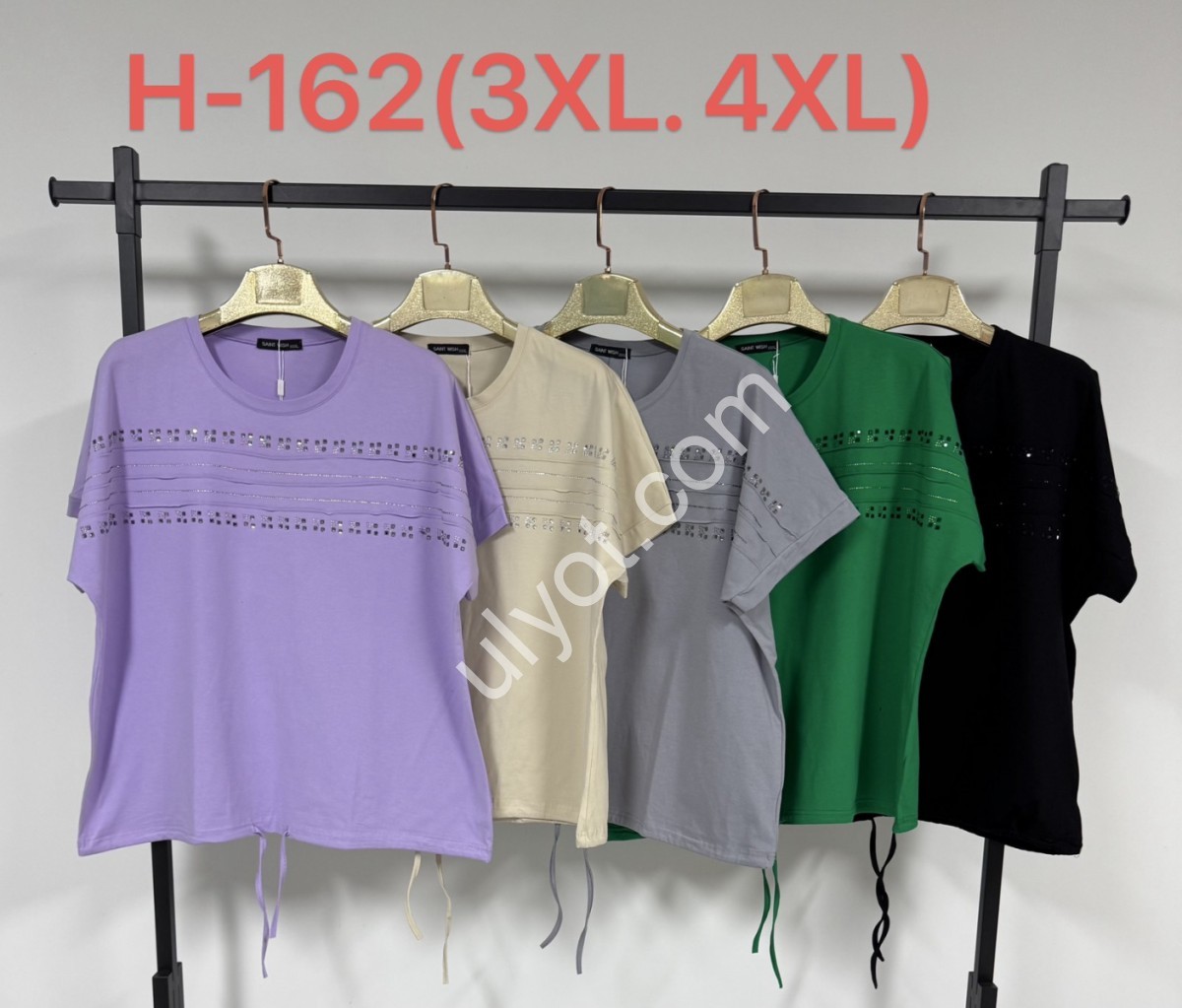 ФУТБОЛКА (3XL-4XL) МИКС H 162