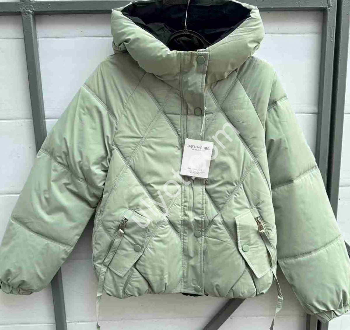 КУРТКА ДВОХСТОРІННЯ (M-2XL) БІРЮЗА 2155