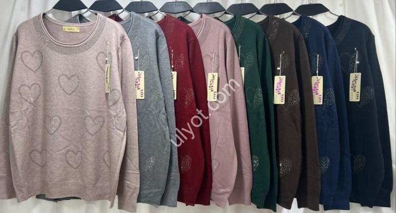 СВИТЕР (ONE SIZE 52-58) МИКС 5050