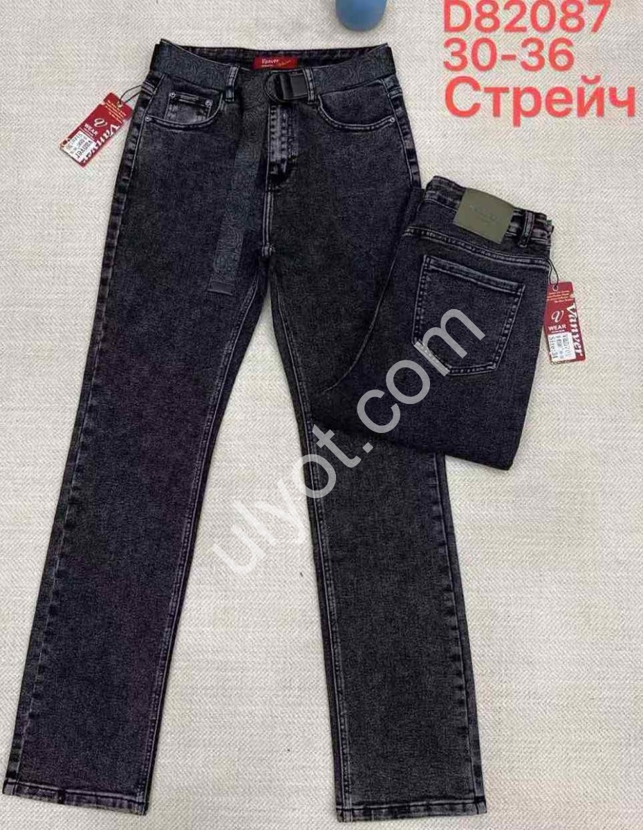 ДЖИНСИ VANVER (30-36) ГРАФІТ 82087