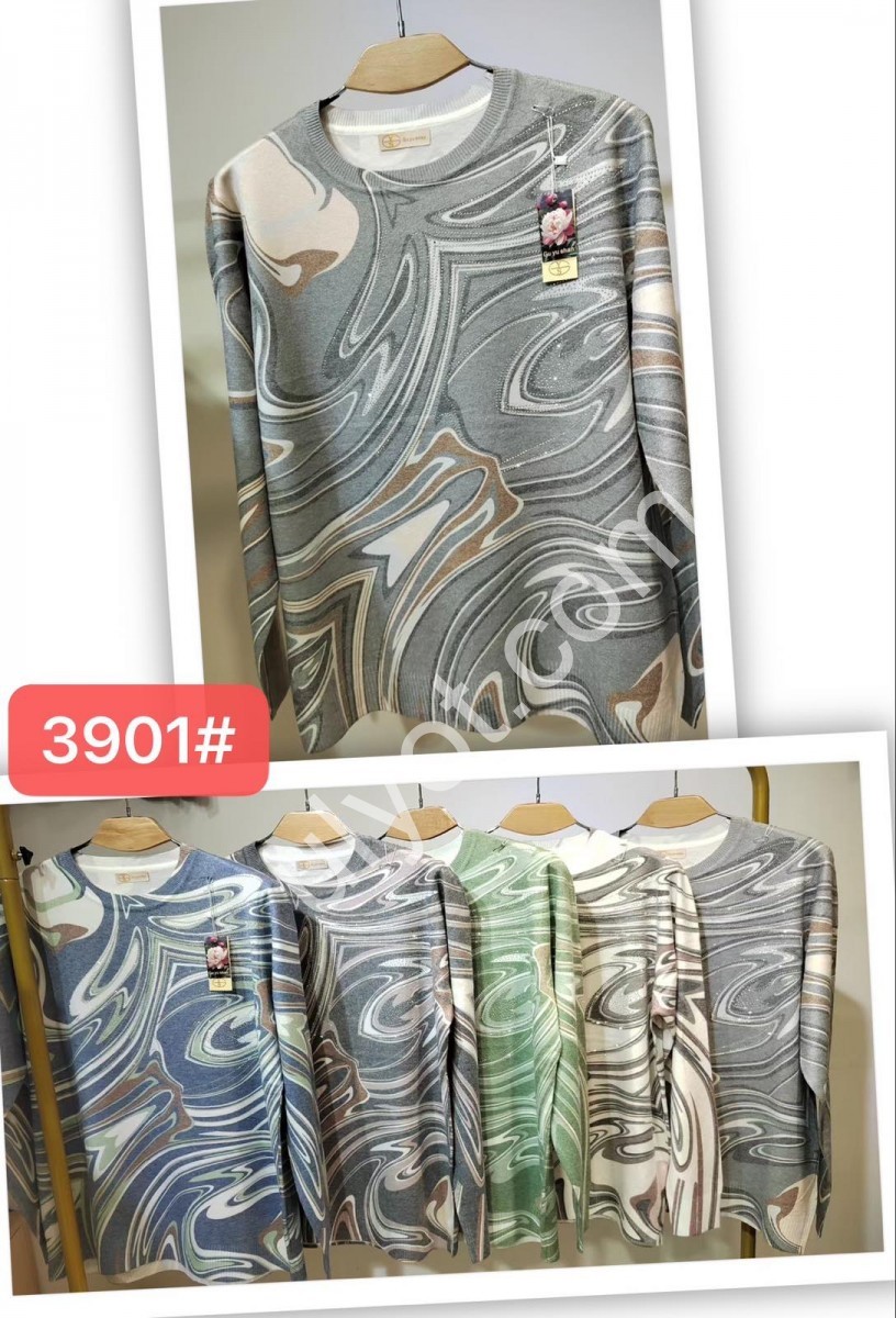 СВИТЕР (ONE SIZE 56-60) МИКС 3901