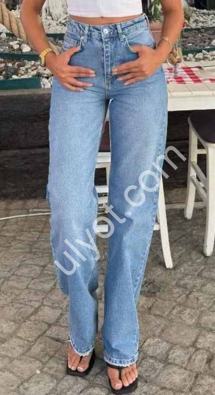 ДЖИНСИ WOMAN DENIM (34-40) СИНІЙ 2064/1378