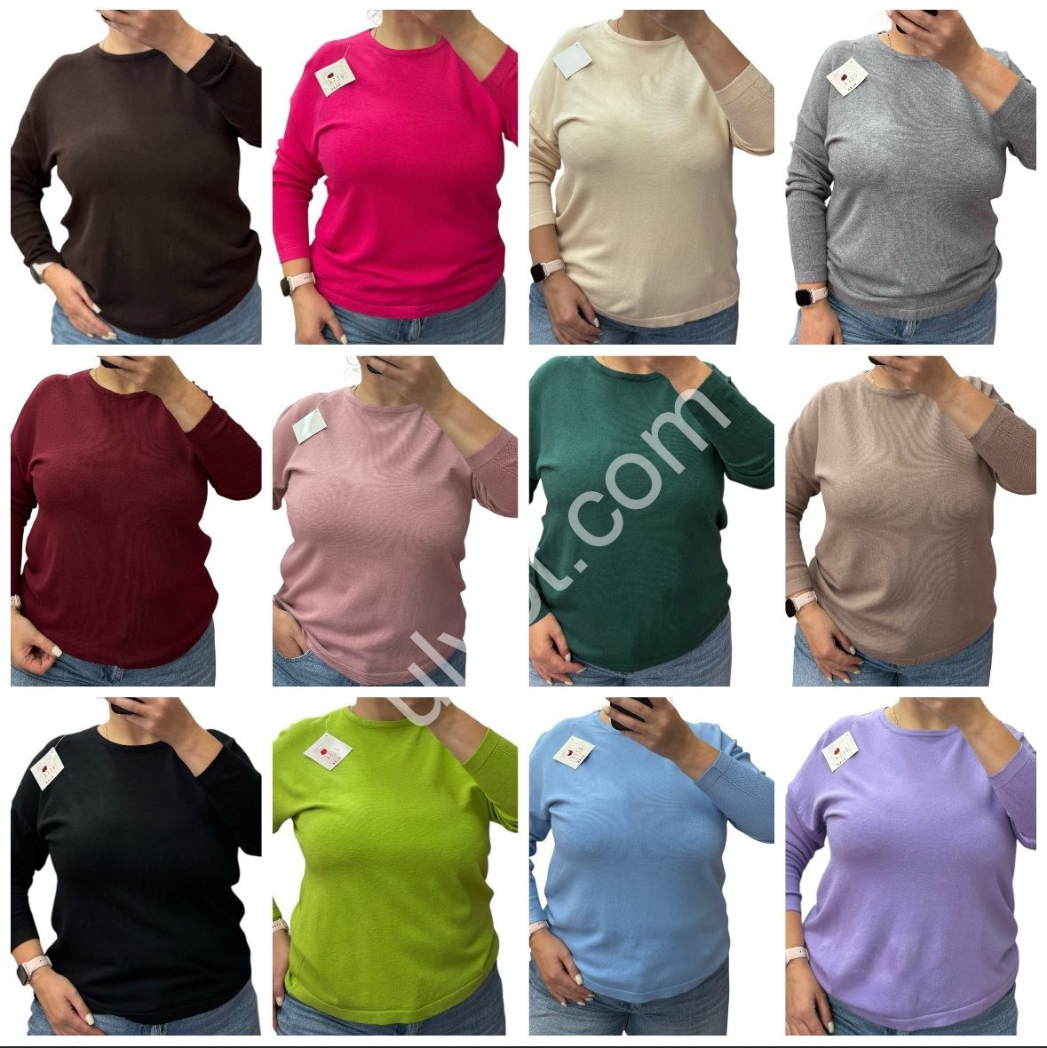 СВІТЕР (ONE SIZE 52-60) МІКС 25230
