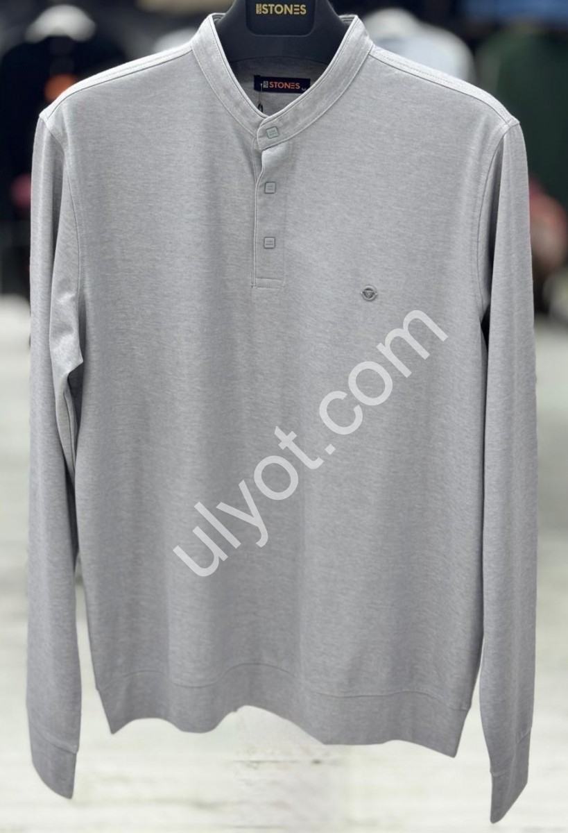 КОФТА VİP STONES (3XL-6XL) СЕРЫЙ 70036