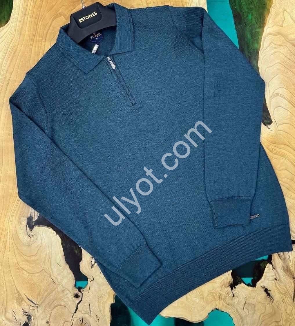 КОФТА VİP STONES (3XL-6XL) Т.СИНИЙ 4993