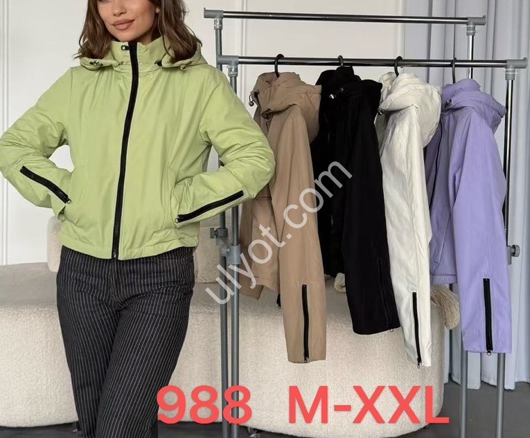 ВЕТРОВКА (M-2XL) МОККО 988