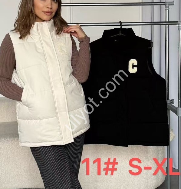 ЖИЛЕТКА (S-XL) БЕЛЫЙ 11