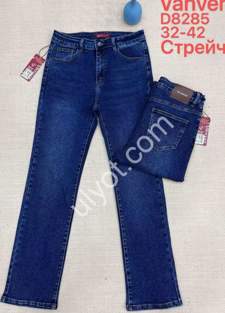 ДЖИНСИ VANVER (32-42) Т.СИНІЙ 8285