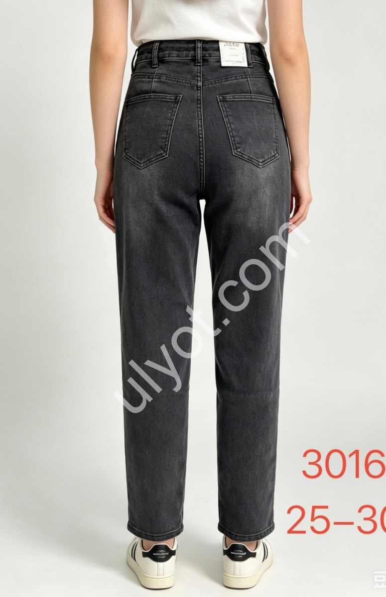 ДЖИНСЫ JELEEY (25-30) ГРАФИТ 3016