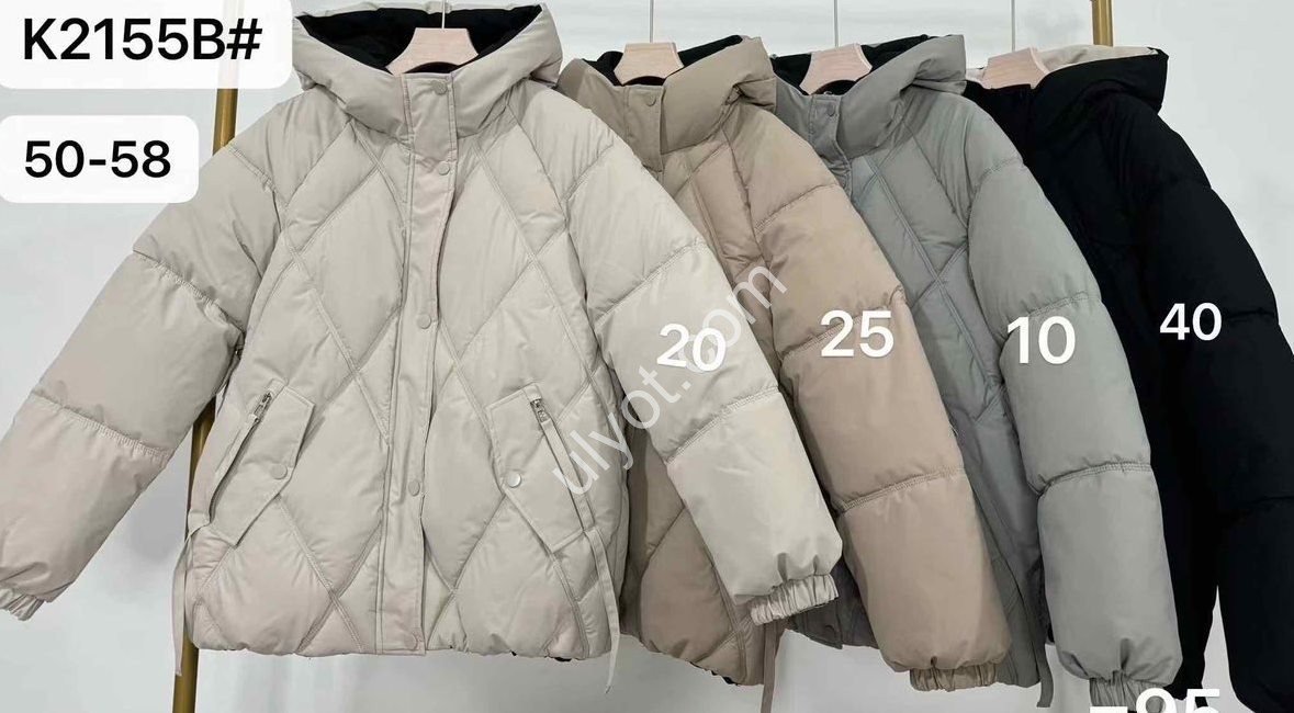 КУРТКА ДВУХСТОРОННЯЯ (50-58) БЕЖ 2155B
