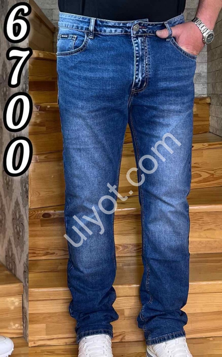 ДЖИНСЫ REIGOUSE (30-38) Т.СИНИЙ 6700