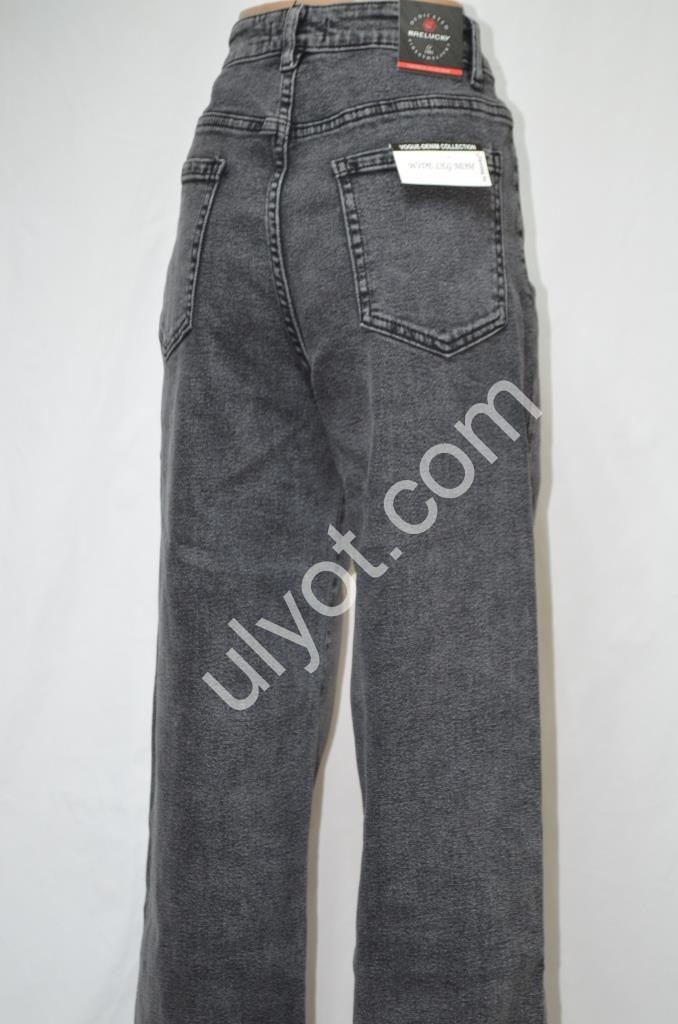 ДЖИНСЫ RELUCKY (30-36) ГРАФИТ W0374-3