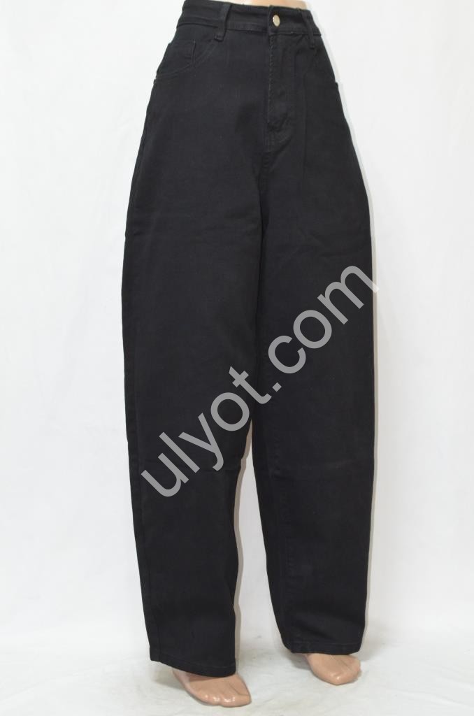 ДЖИНСЫ RELUCKY (31-38) ЧЕРНЫЙ B0240-1