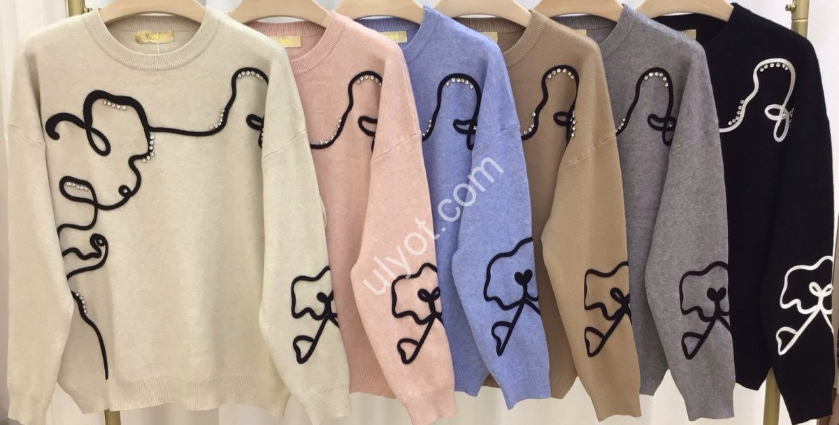 СВІТЕР (ONE SIZE 48-52) МІКС 3048