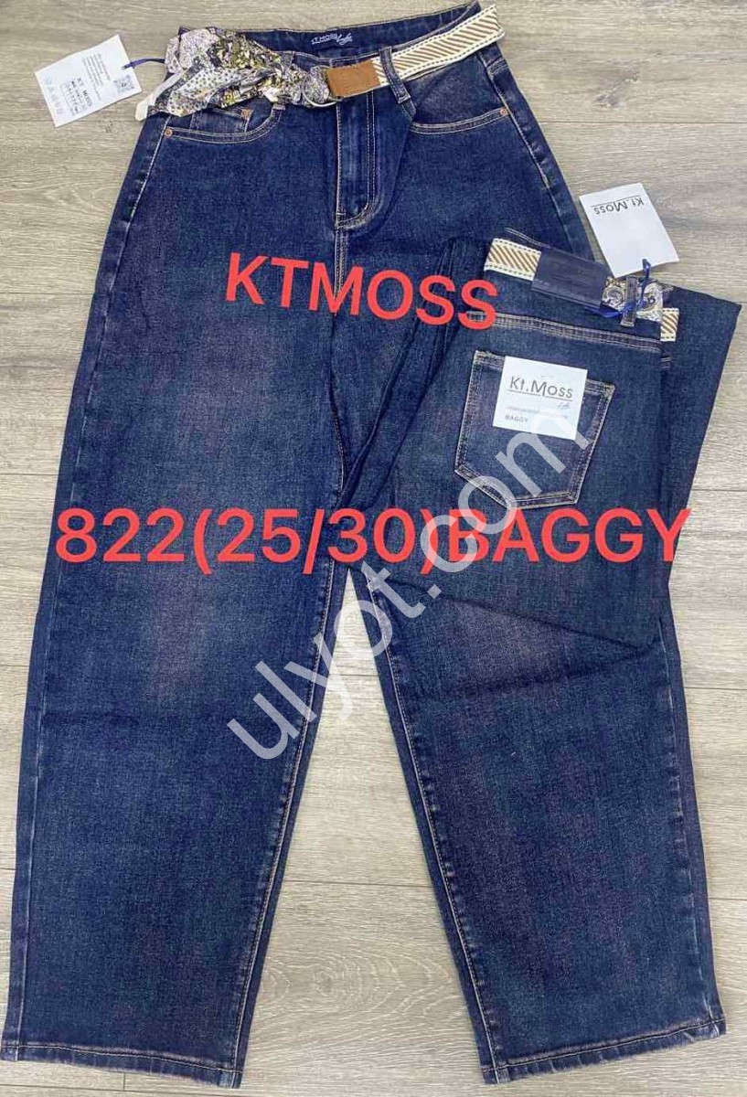 ДЖИНСИ KT.MOSS (25-30) Т.СИНІЙ 822