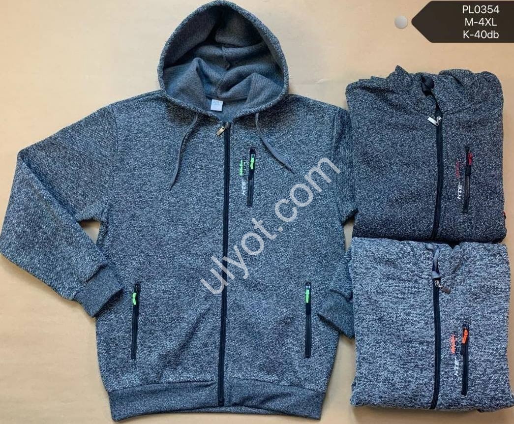КОФТА (M-3XL) БАЙКА МІКС 0354